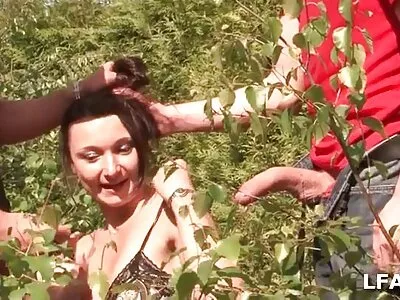 Sabrina Fucking Some Lucky Biker video (Sabrina Blond)