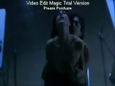 Kåt tonåring par fan för kamera